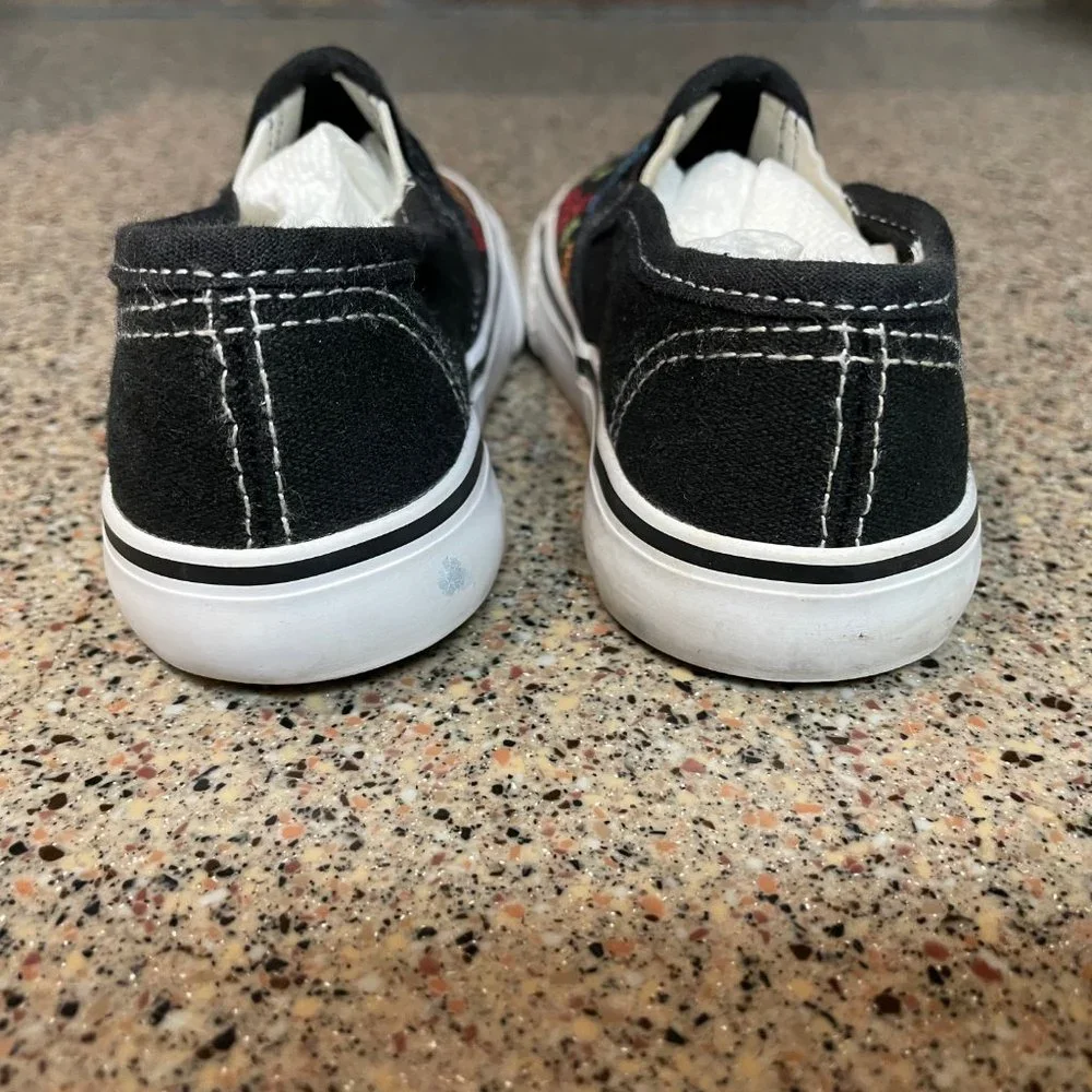 Kidgets Canvas Slip On robot loafers 6